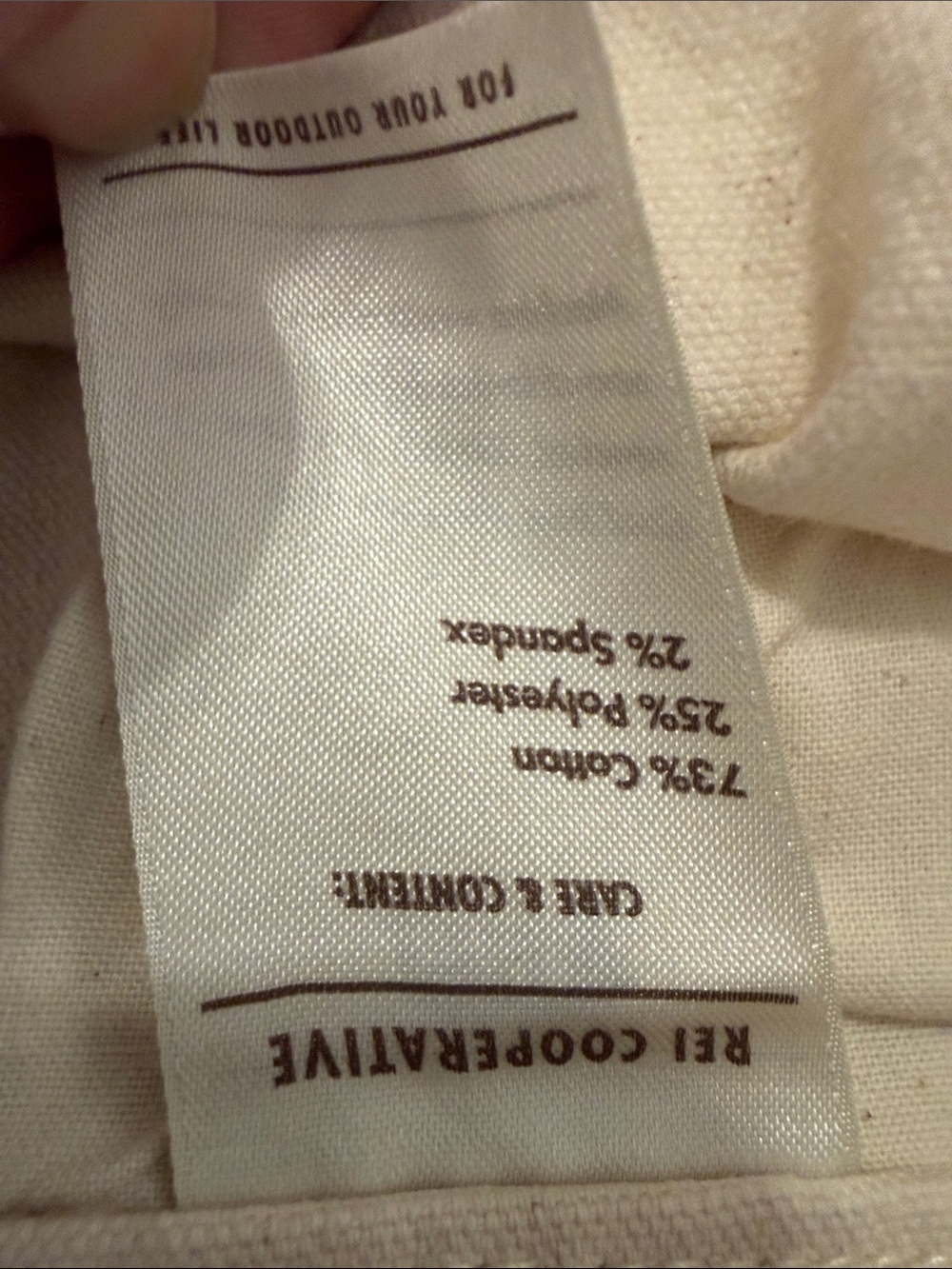 EUC REI Cooperative Trailsmith Cream Utility Painters Overalls, Womens 6 - Picture 7 of 14
